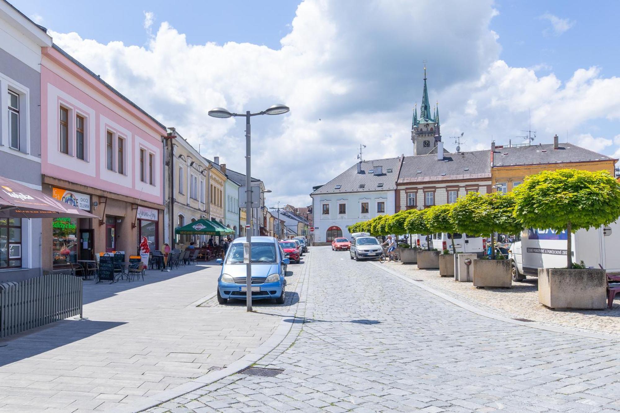 Hotel Pivovar Policka Polička Exterior foto